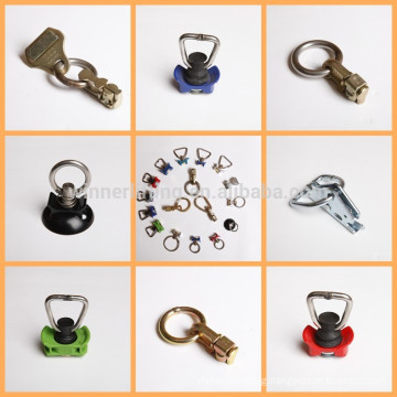 top quality factory price double stud fitting with oval ring ;factory stud fitting